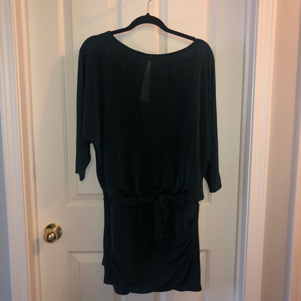 Tunic dress- deep teal green